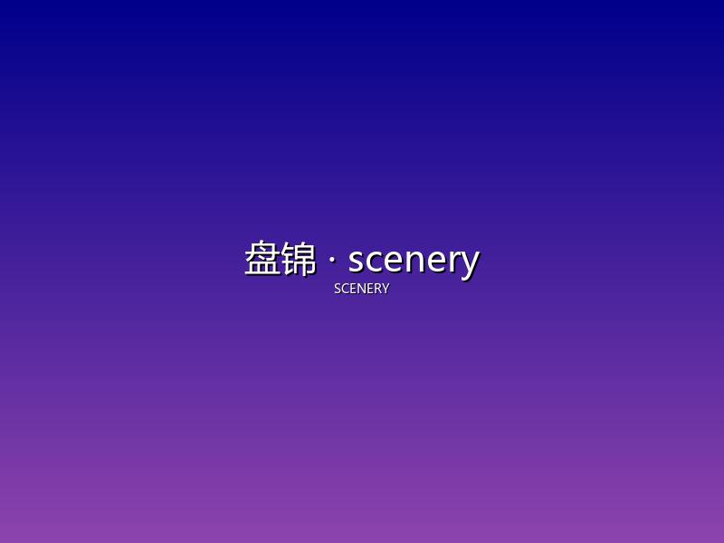 盘锦 scenery