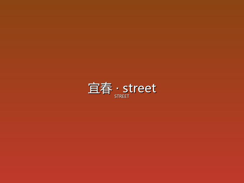 宜春 street
